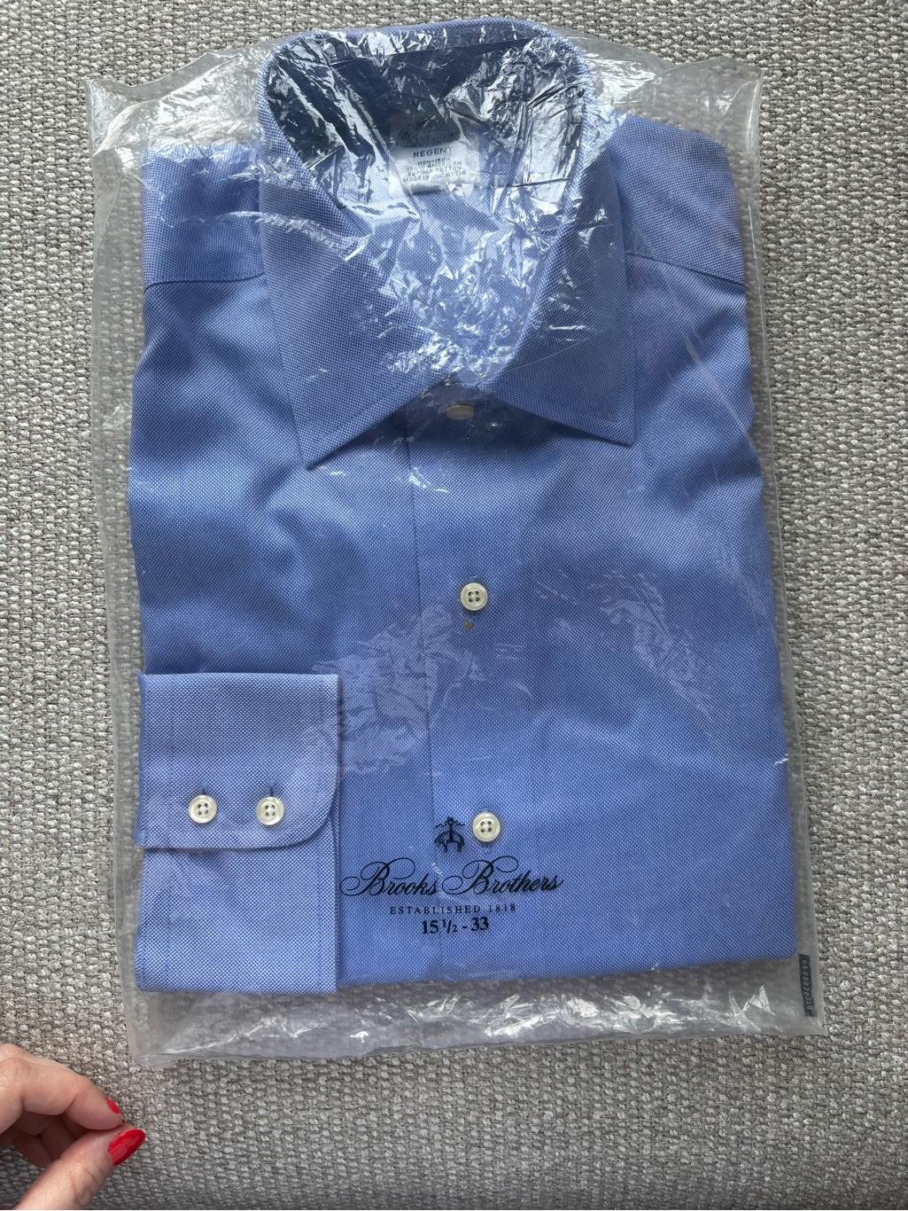 Brooks Brothers Blue Dress Shirt  Brand New